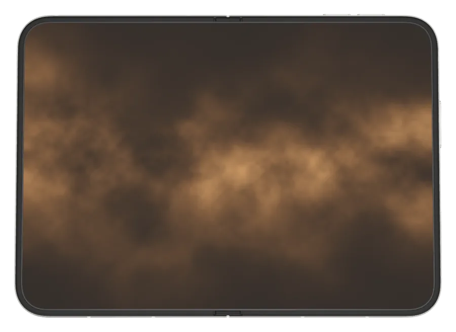Aurora in Sandstone shown on iPhone Duo