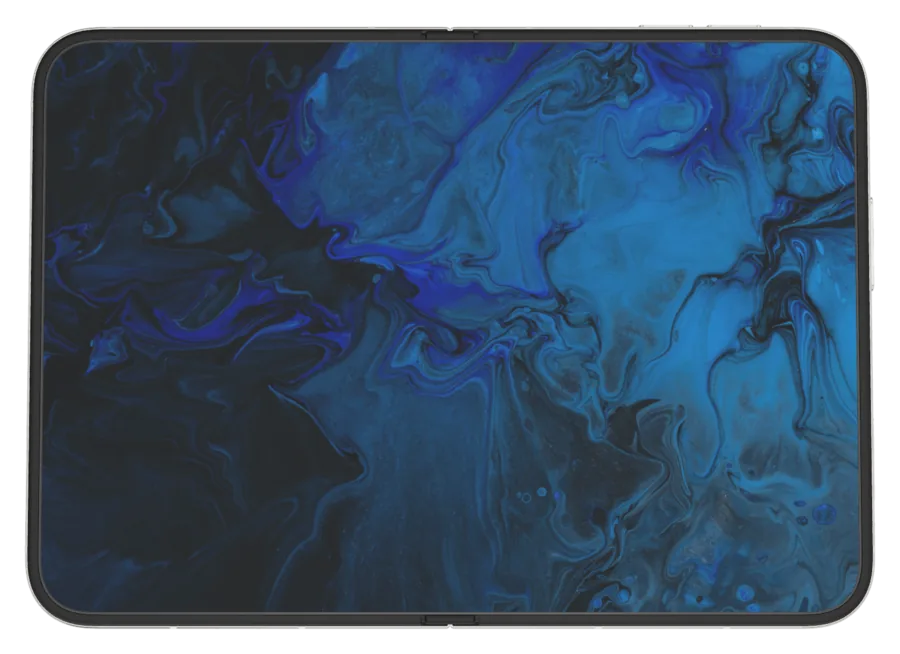 Dark Abstract shown on iPhone Duo