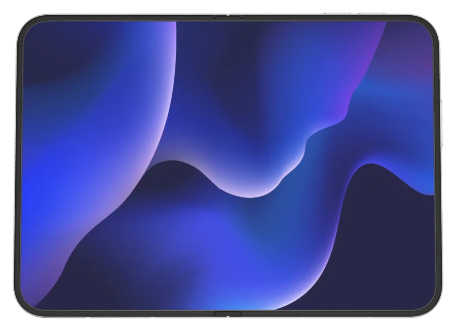 Dark Abstract 4 shown on iPhone Duo
