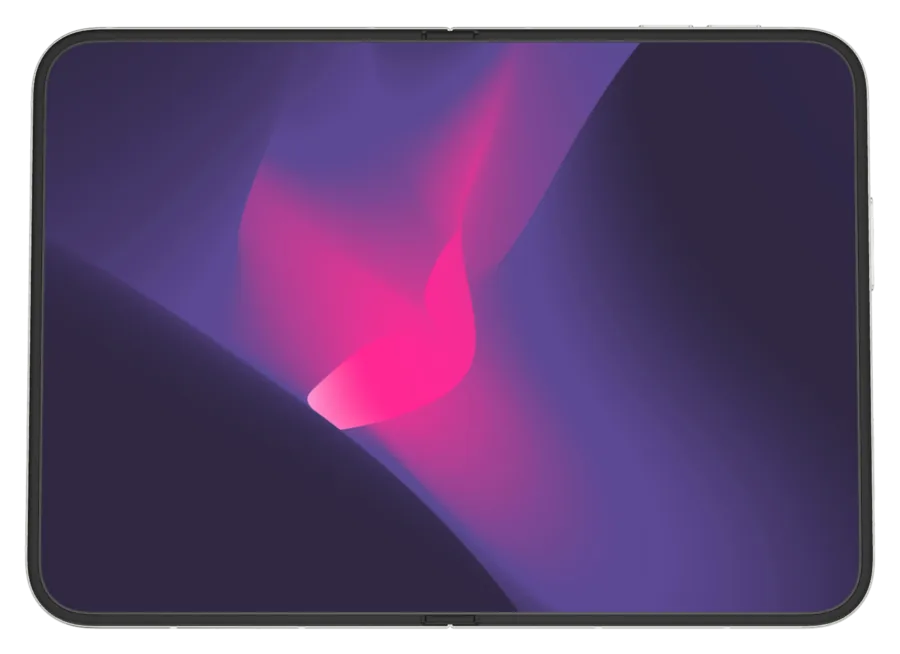 Dark Abstract 5 shown on iPhone Duo