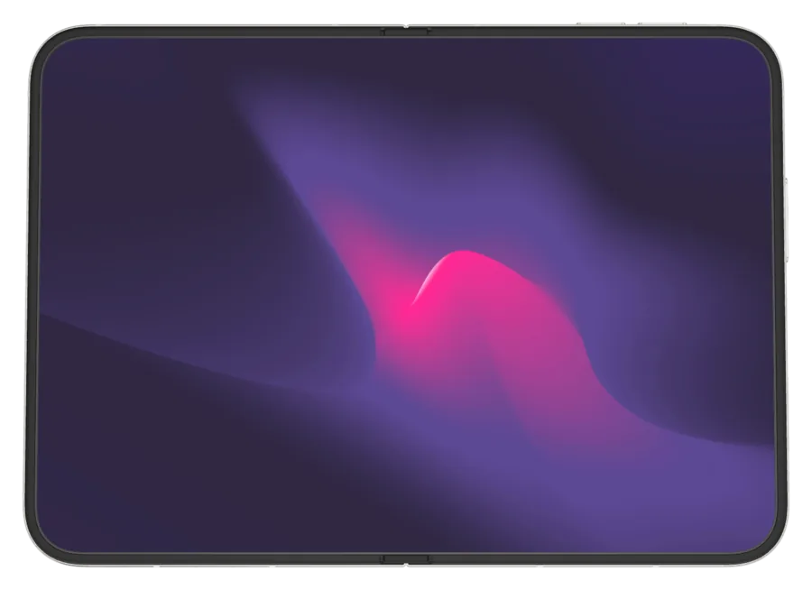 Dark Abstract 6 shown on iPhone Duo
