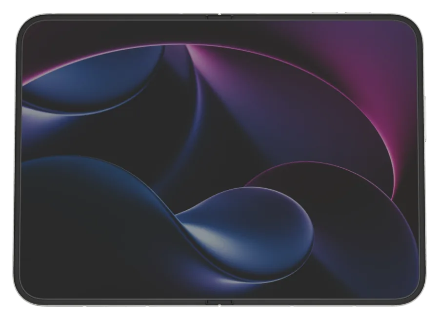 Dark Abstract 8 shown on iPhone Duo