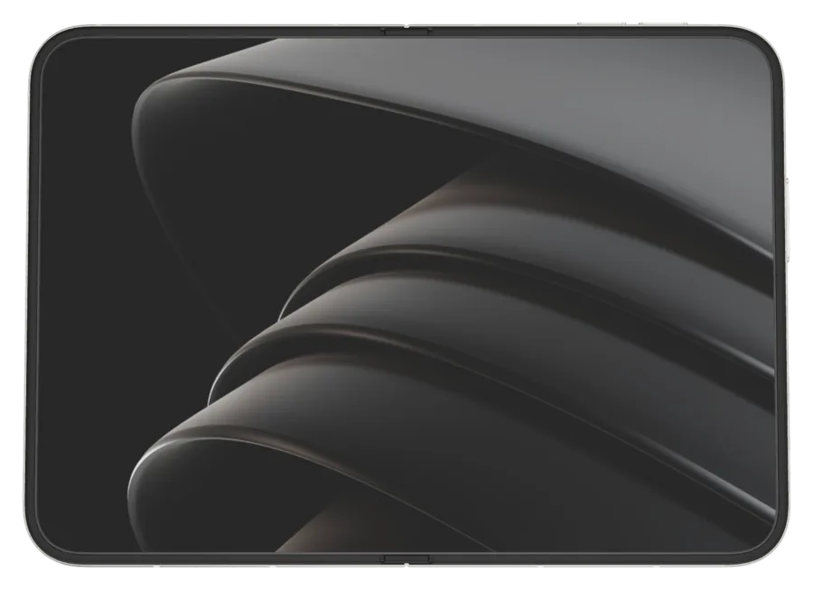 Dark Abstract 13 shown on iPhone Duo