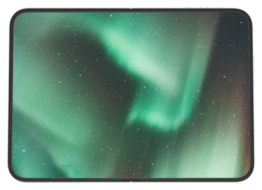 Light Aurora 3 shown on iPhone Duo
