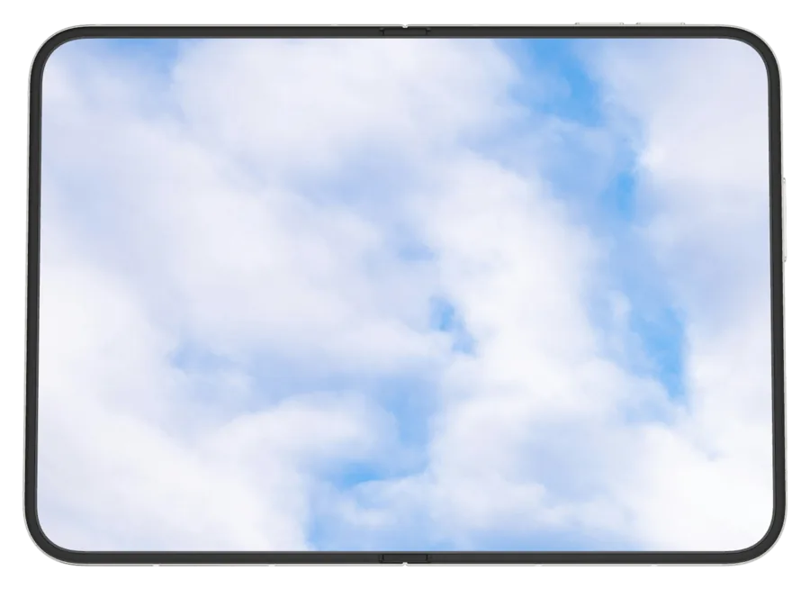 Light Clouds 11 shown on iPhone Duo