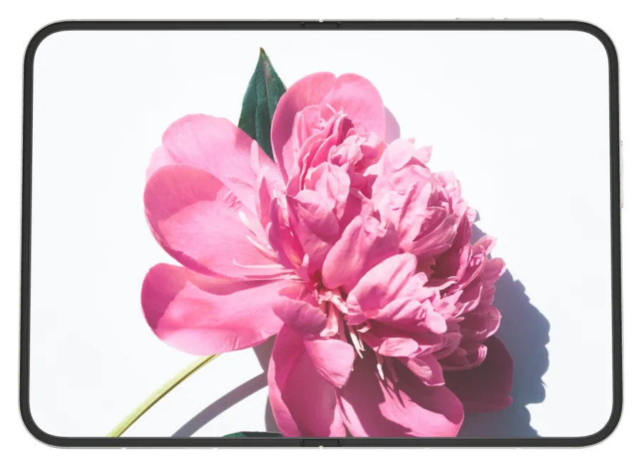 Light Flowers 8 shown on iPhone Duo
