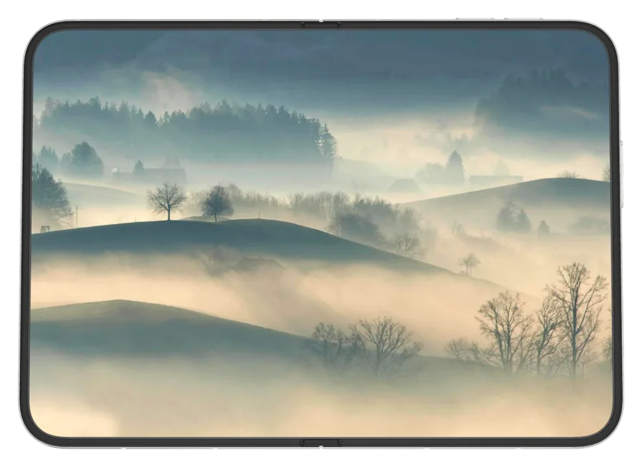 Light Fog 6 shown on iPhone Duo