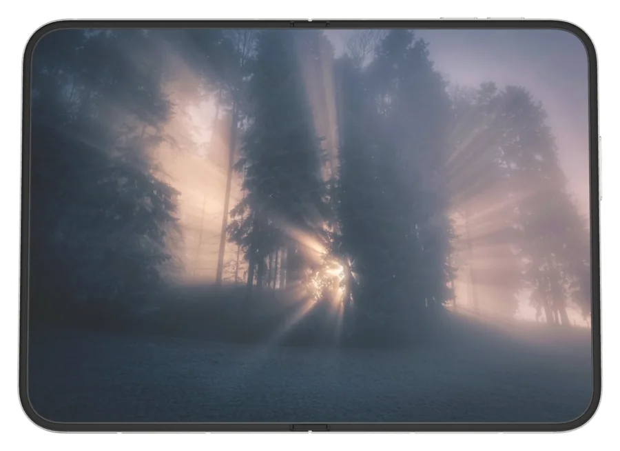 Dark Fog shown on iPhone Duo