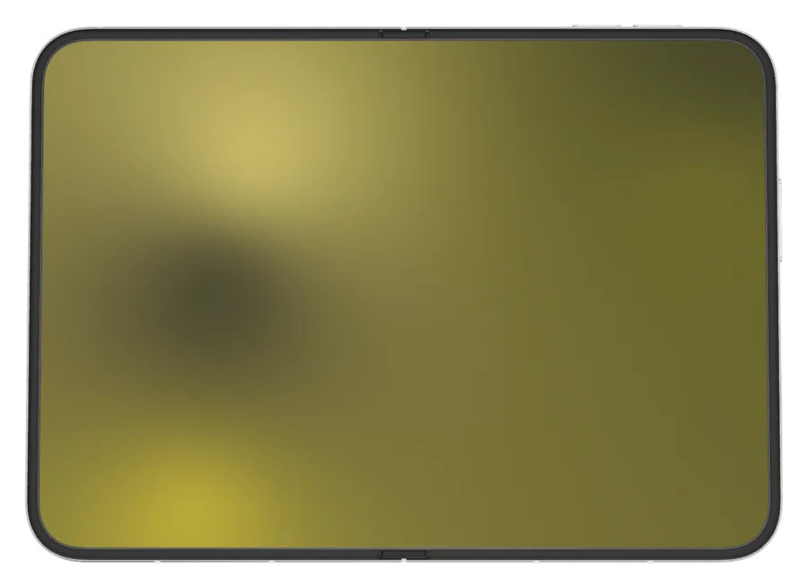 Mesh in Citrus shown on iPhone Duo