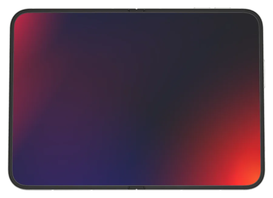 Dark Gradient shown on iPhone Duo