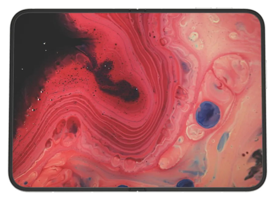 Light Liquid shown on iPhone Duo