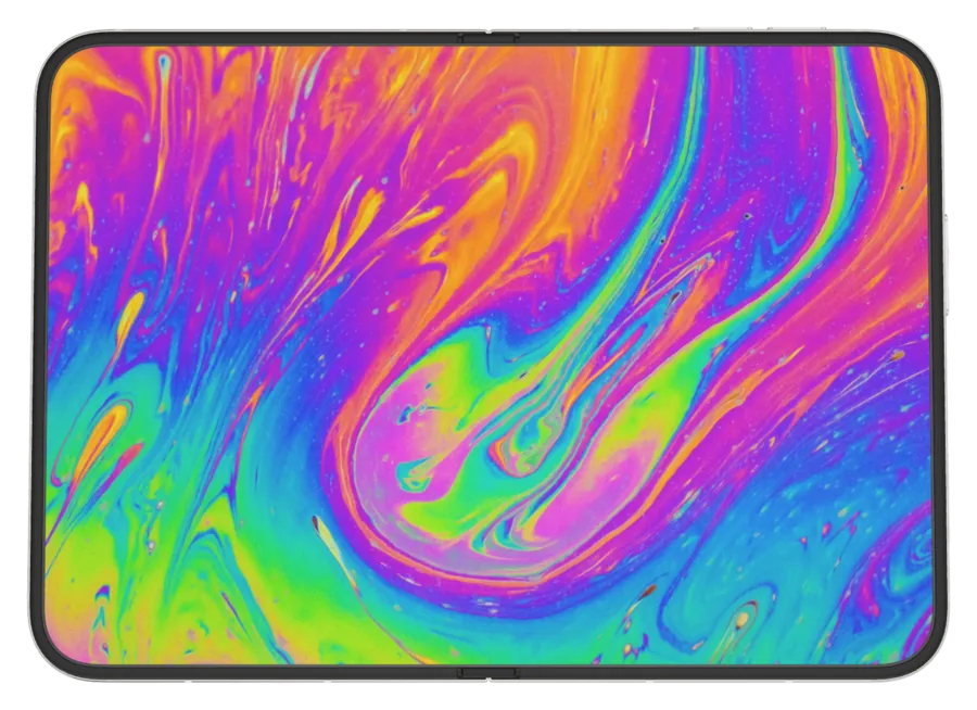 Light Liquid 7 shown on iPhone Duo