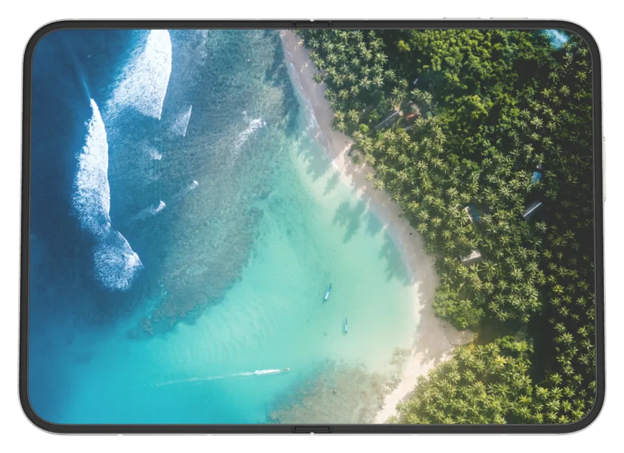 Light Mac 9 shown on iPhone Duo