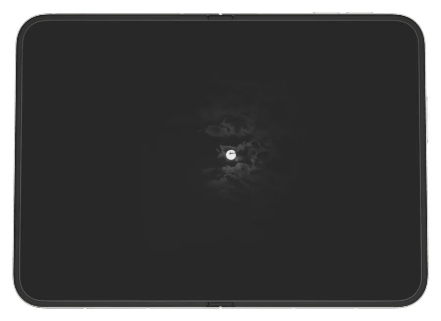 Dark Mac 12 shown on iPhone Duo