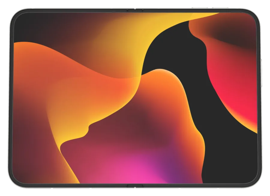 Dark Mac 14 shown on iPhone Duo