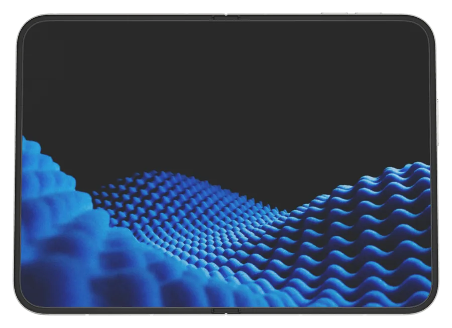 Dark Mac 26 shown on iPhone Duo