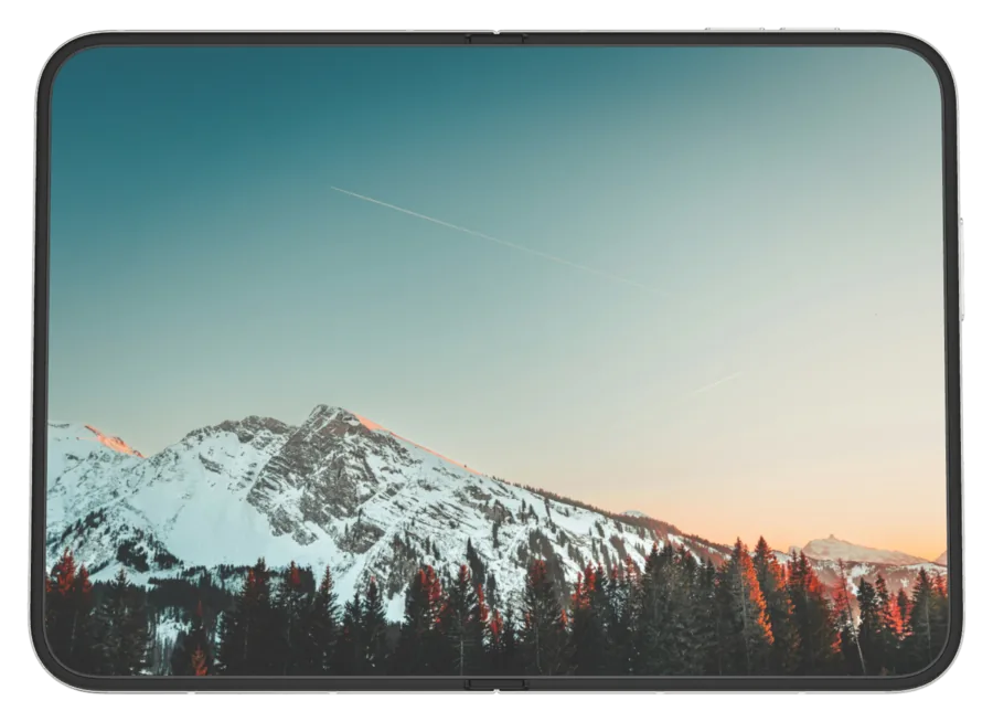 Light Mac 26 shown on iPhone Duo