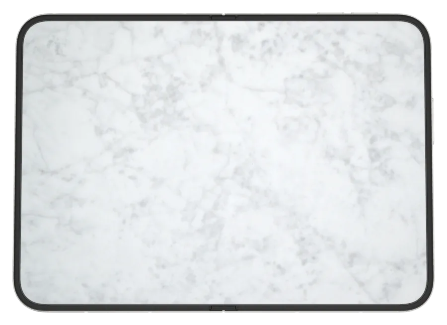 Light Marble 6 shown on iPhone Duo