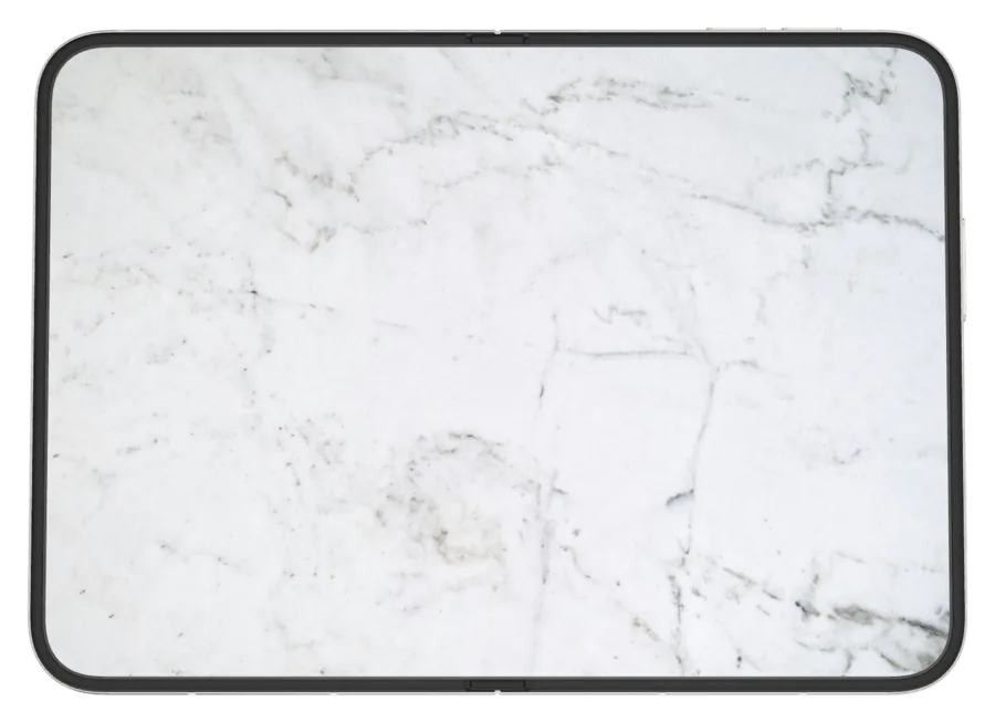 Light Marble 9 shown on iPhone Duo