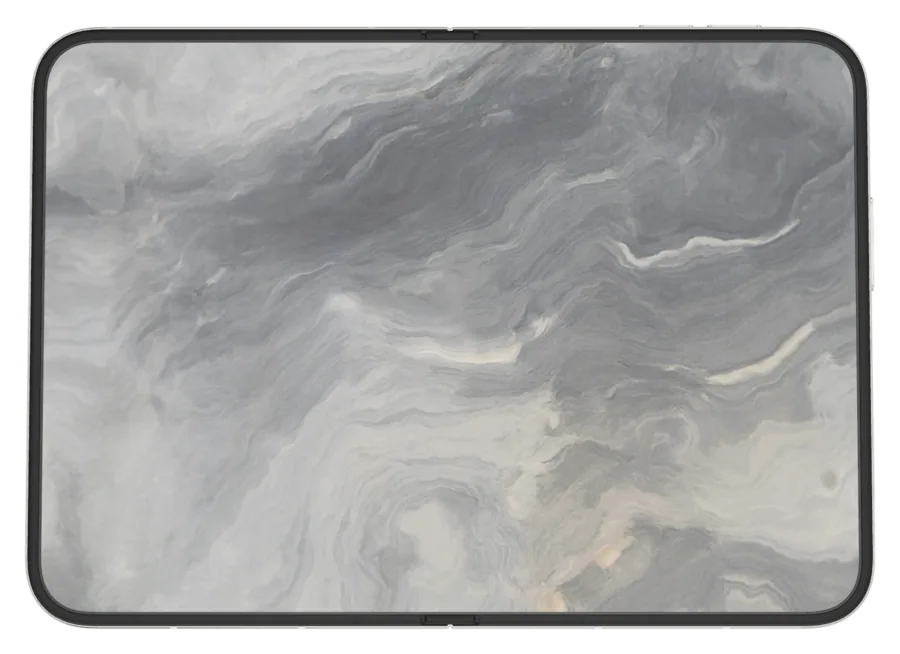 Light Marble 10 shown on iPhone Duo
