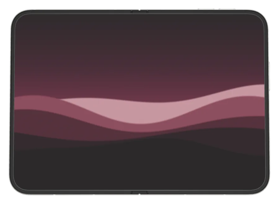 Dunes in Rose shown on iPhone Duo