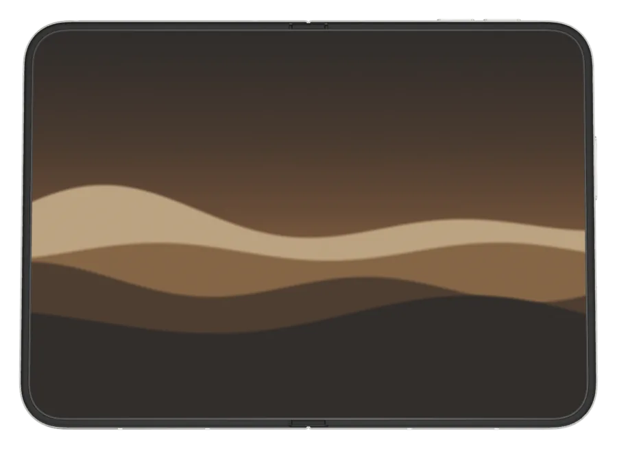 Dunes in Sandstone shown on iPhone Duo
