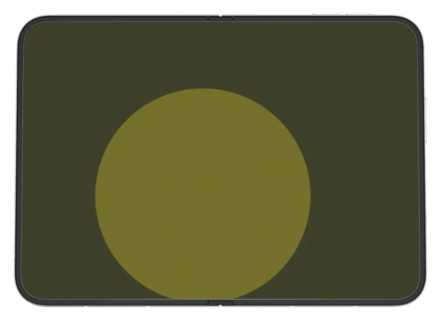Minimal in Citrus shown on iPhone Duo