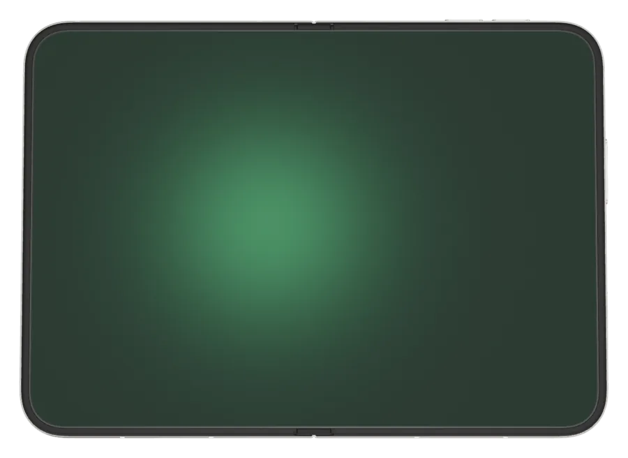 Minimal in Moss shown on iPhone Duo