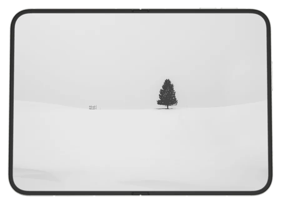 Light Minimal shown on iPhone Duo