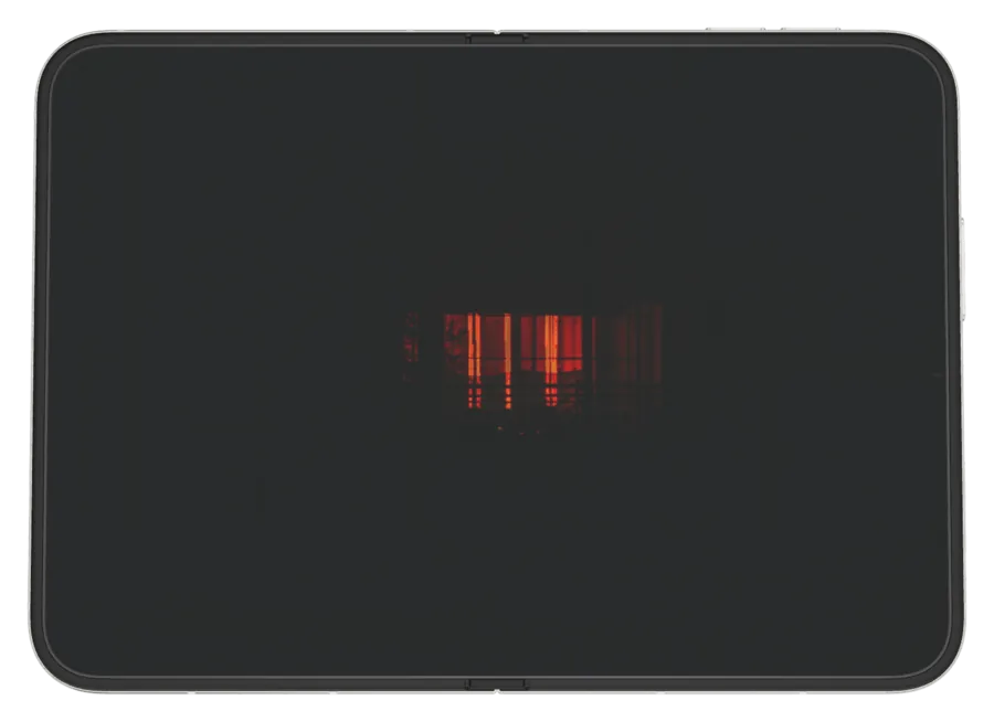 Dark Minimal 2 shown on iPhone Duo
