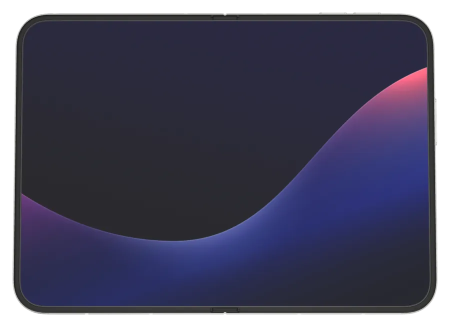 Dark Minimal 6 shown on iPhone Duo