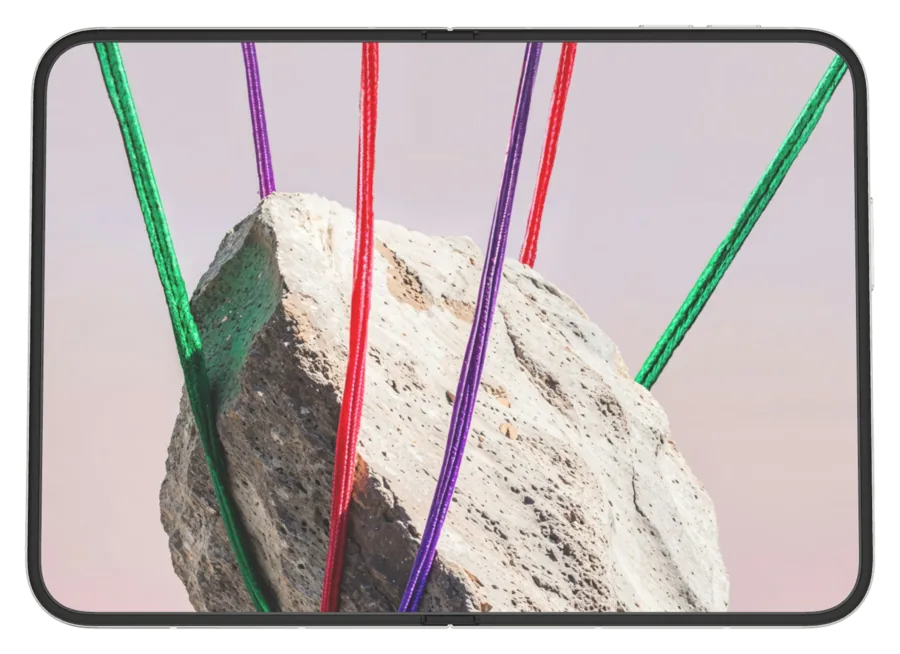 Light Render 7 shown on iPhone Duo