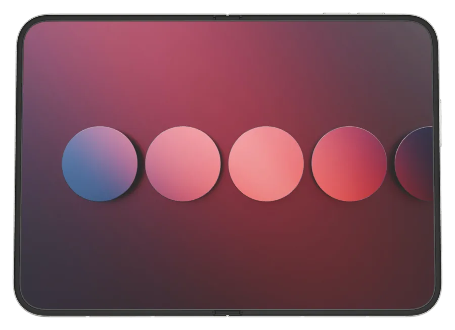 Dark Render 3 shown on iPhone Duo