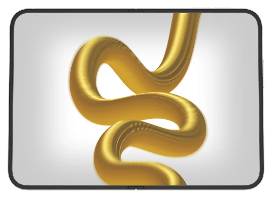 Light Render 13 shown on iPhone Duo