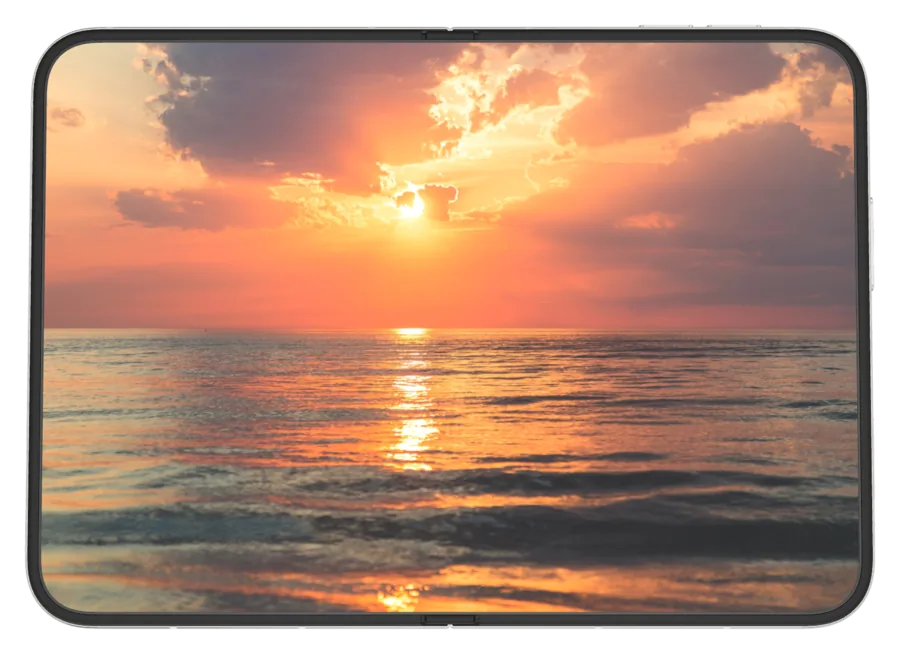 Light Sunset 5 shown on iPhone Duo