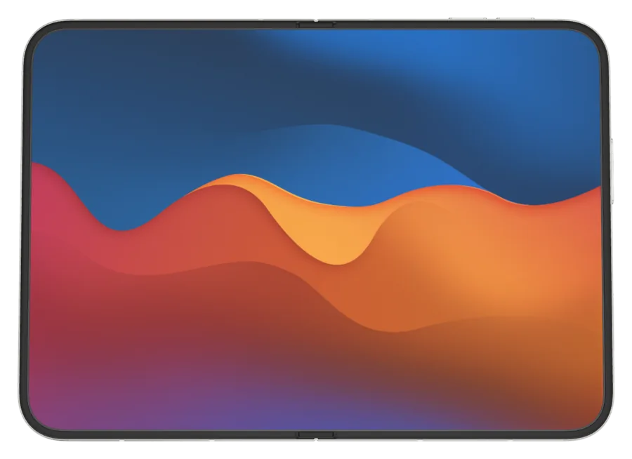 Dark Wallpaper 11 shown on iPhone Duo