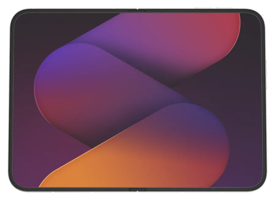 Dark Wallpaper 12 shown on iPhone Duo