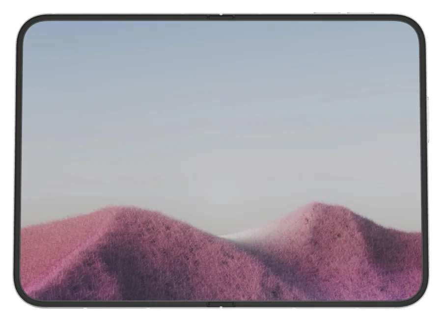 Light Wallpaper 6 shown on iPhone Duo